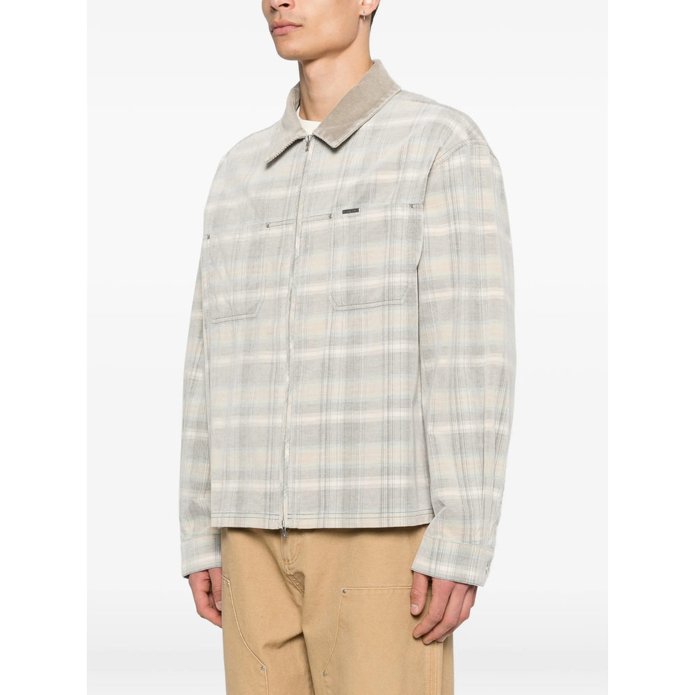 Represent Miner Shirt Jacket — Gray, view 4