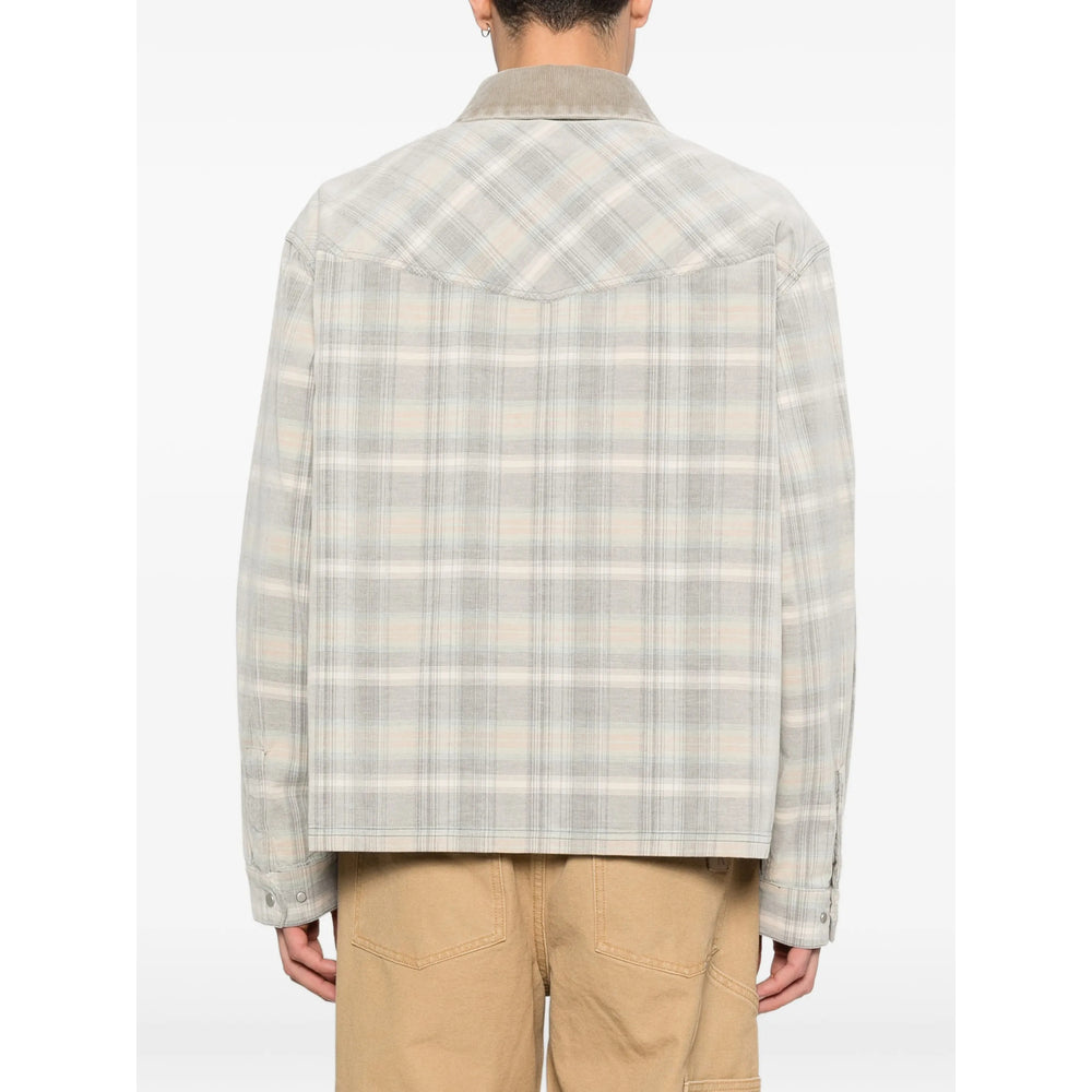 Represent Miner Shirt Jacket — Gray, view 5