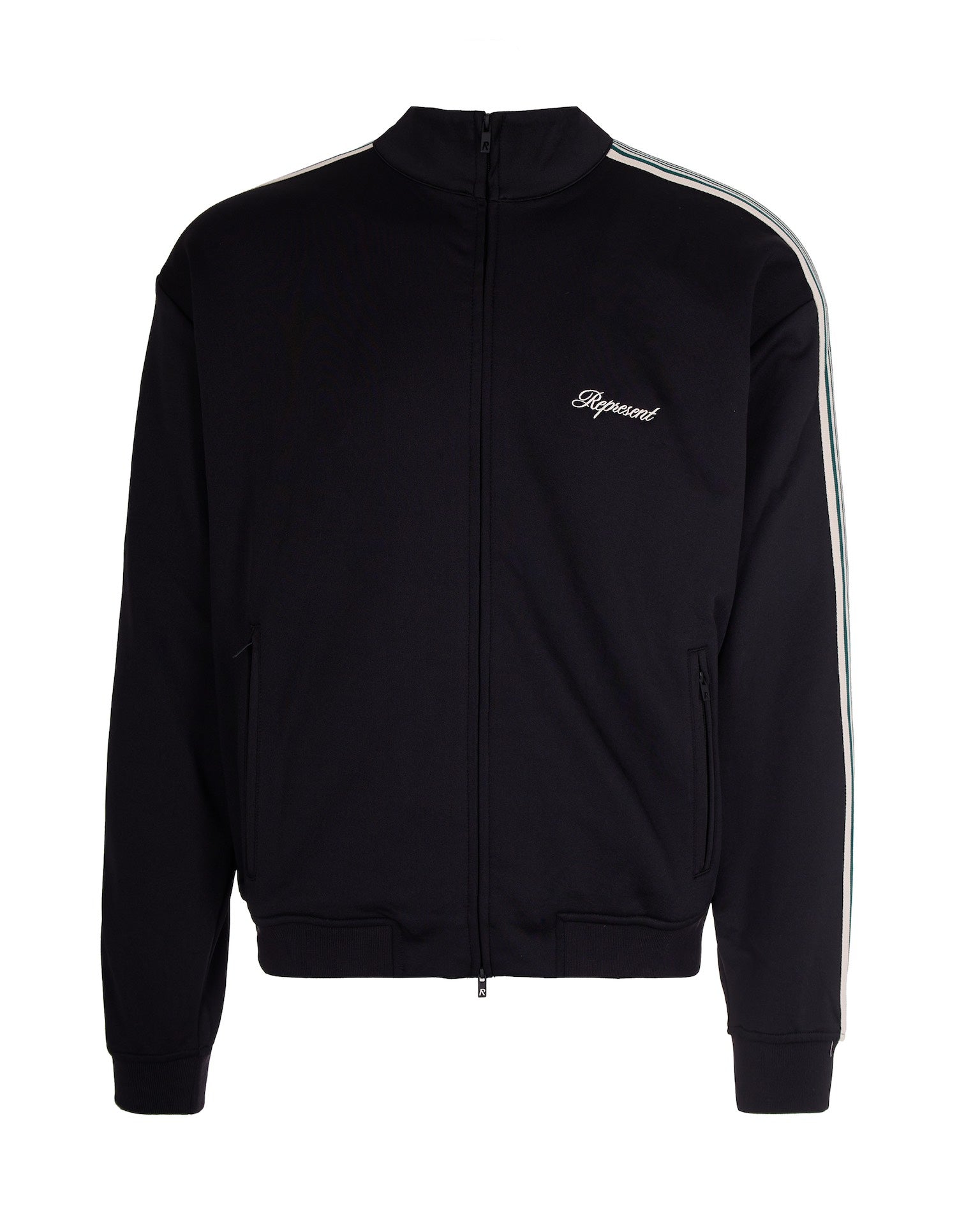 Represent Taped Track Jacket — Black by Represent