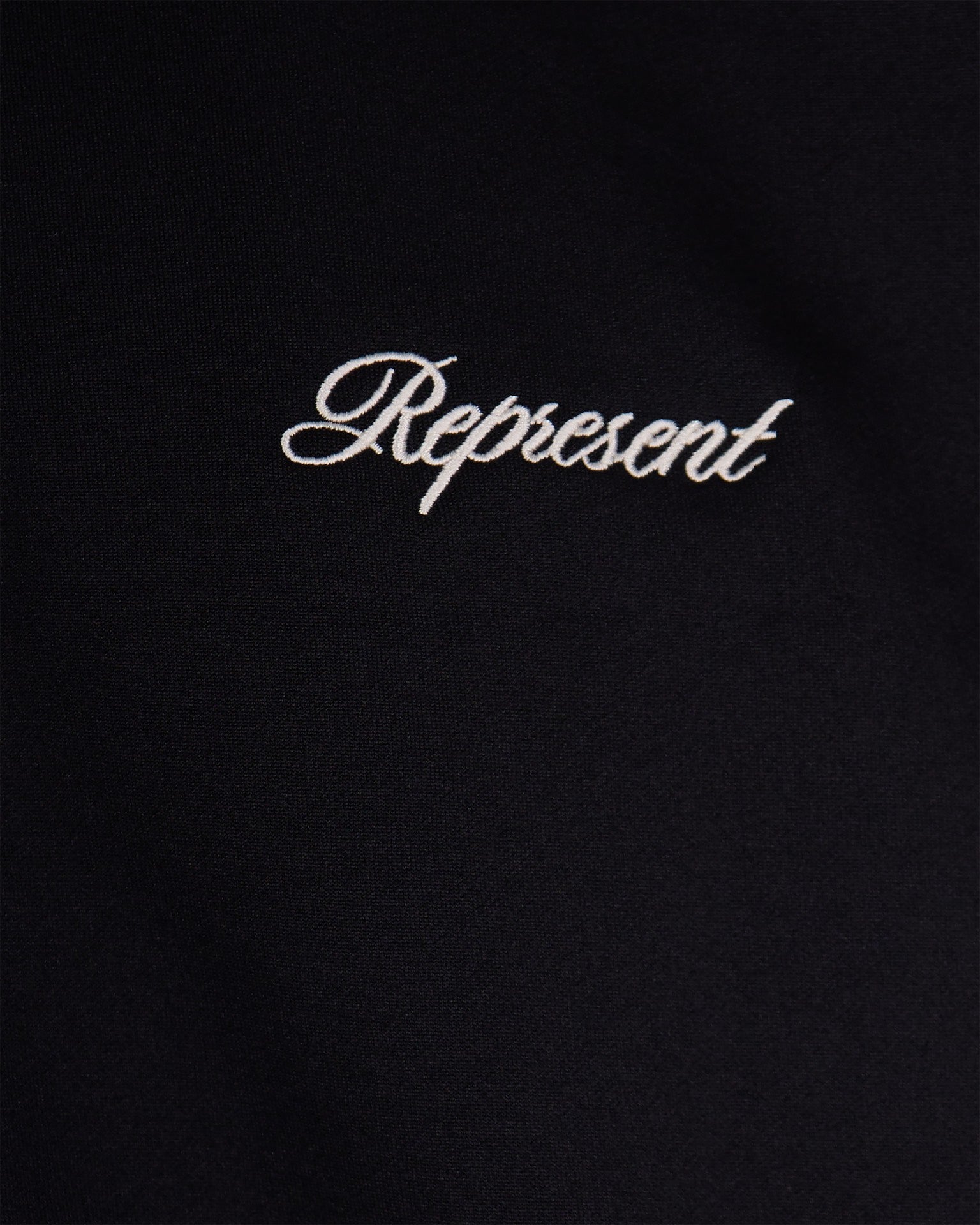 Represent Taped Track Jacket — Black, view 3
