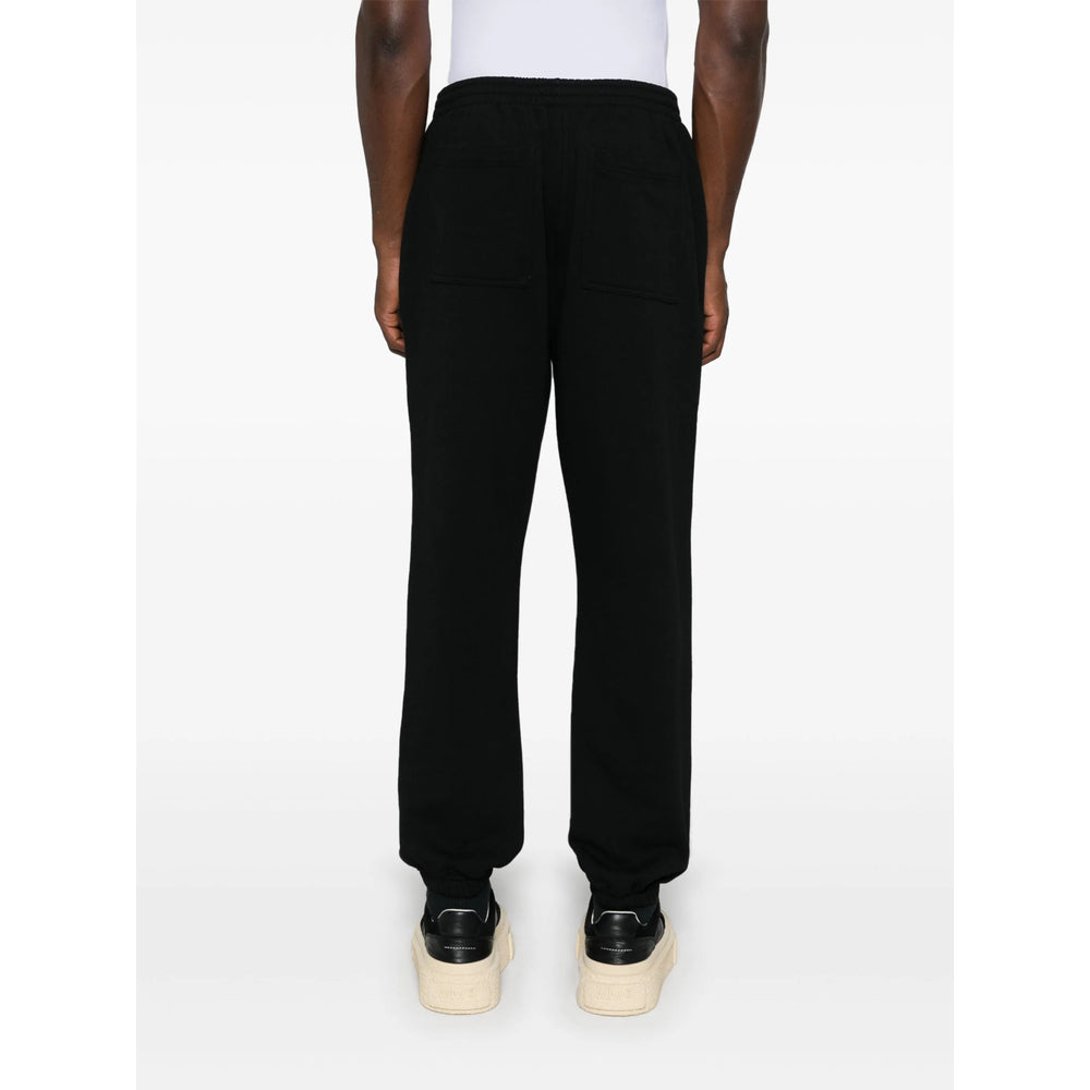 Represent Cotton Jersey Track Pants — Black, view 5