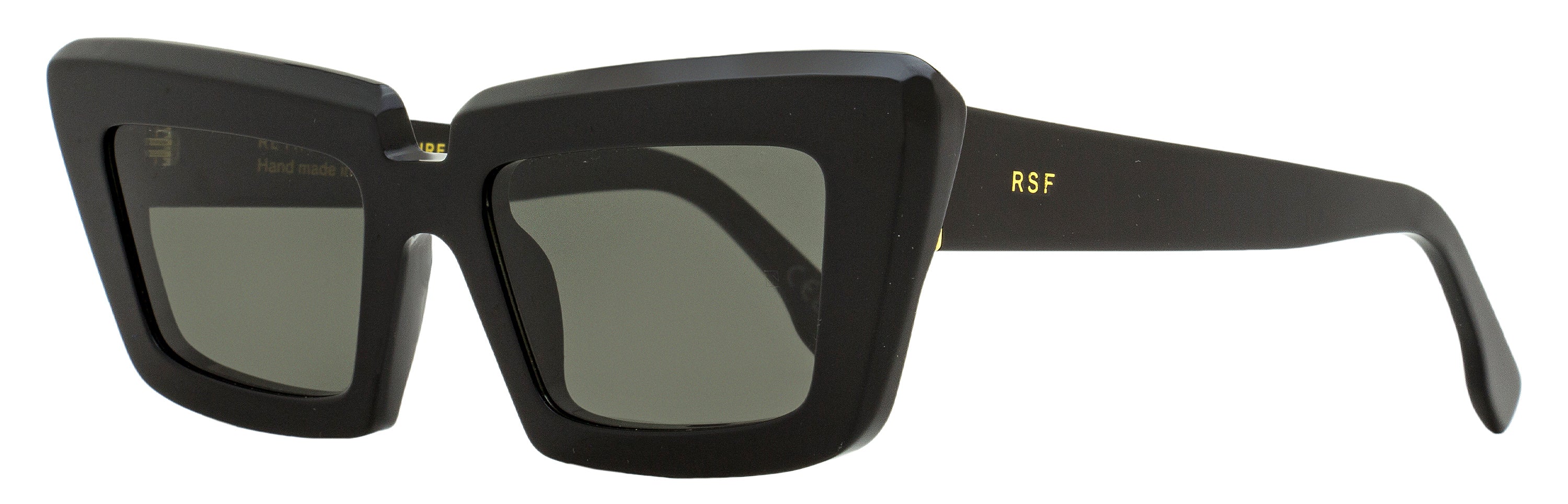 Retrosuperfuture Coccodrillo Oversized Acetate Sunglasses — Black by Retrosuperfuture