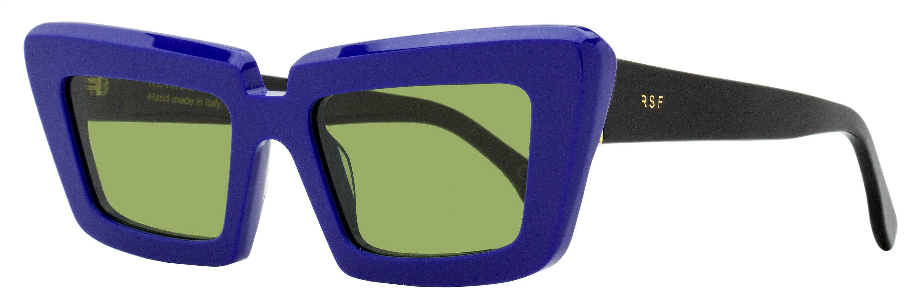 Retrosuperfuture Coccodrillo Pointed Cat-Eye Sunglasses — Blue by Retrosuperfuture