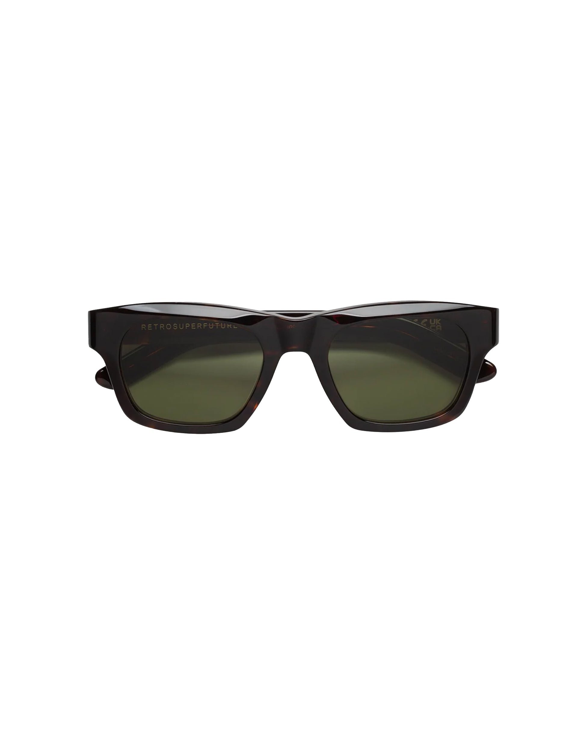 Retrosuperfuture IQM Acetate Sunglasses — Brown by Retrosuperfuture