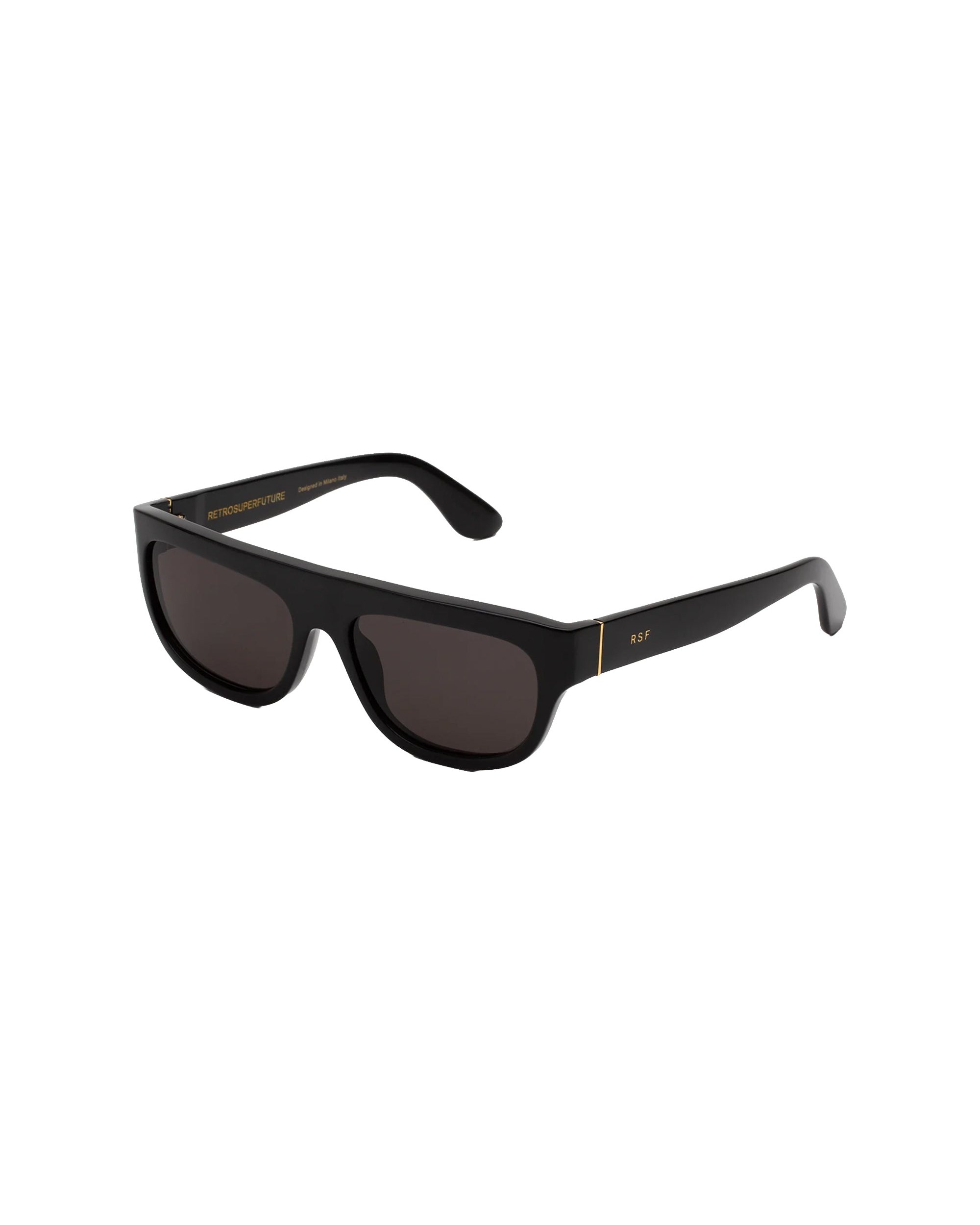 Retrosuperfuture P7D Sunglasses — Black, view 2