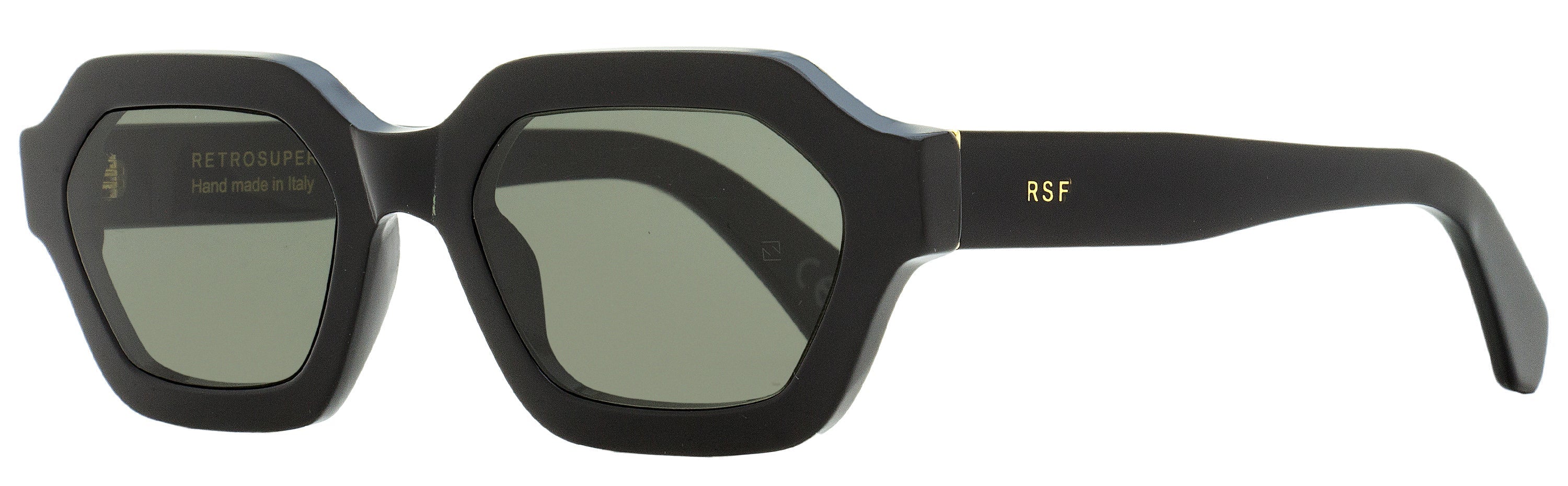 Retrosuperfuture Pooch Sunglasses — Black, view 2