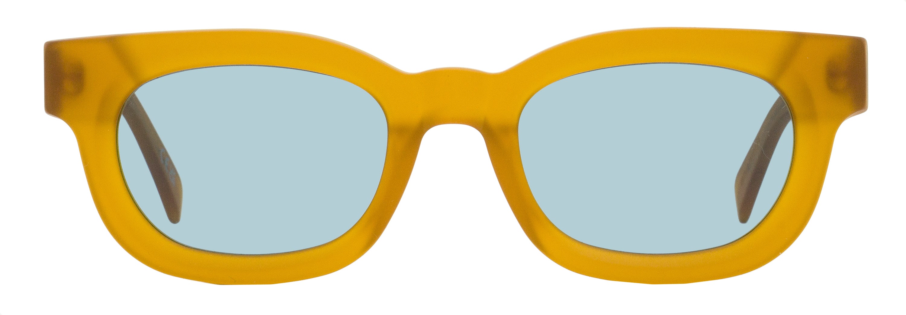 Retrosuperfuture Sempre Retro Oval Sunglasses — Gold, view 2