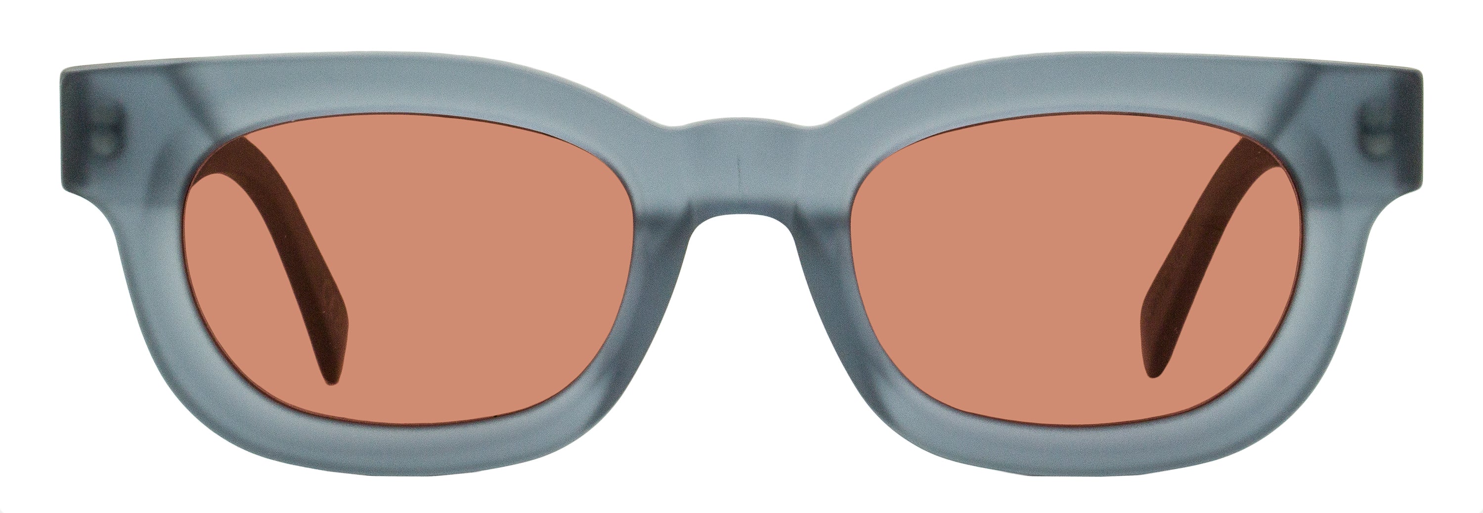 Retrosuperfuture Sempre Retro Oval Sunglasses — Gray, view 2