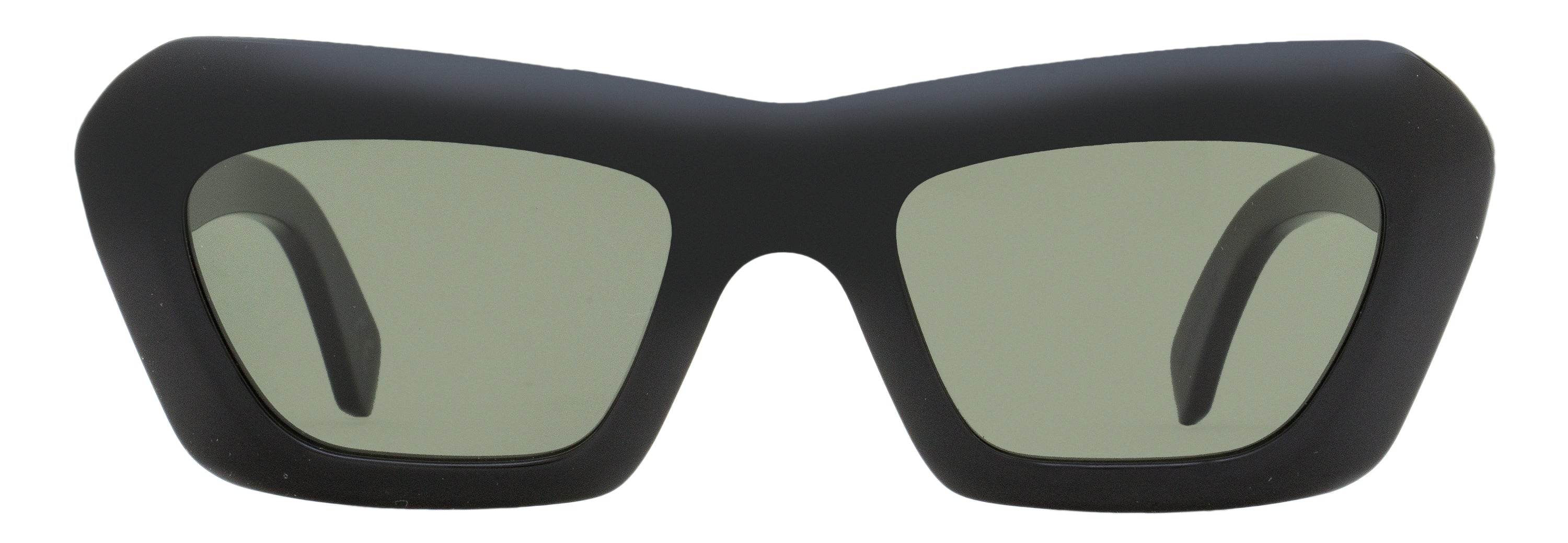 Retrosuperfuture Zenya Modern Cat-Eye Sunglasses — Black by Retrosuperfuture