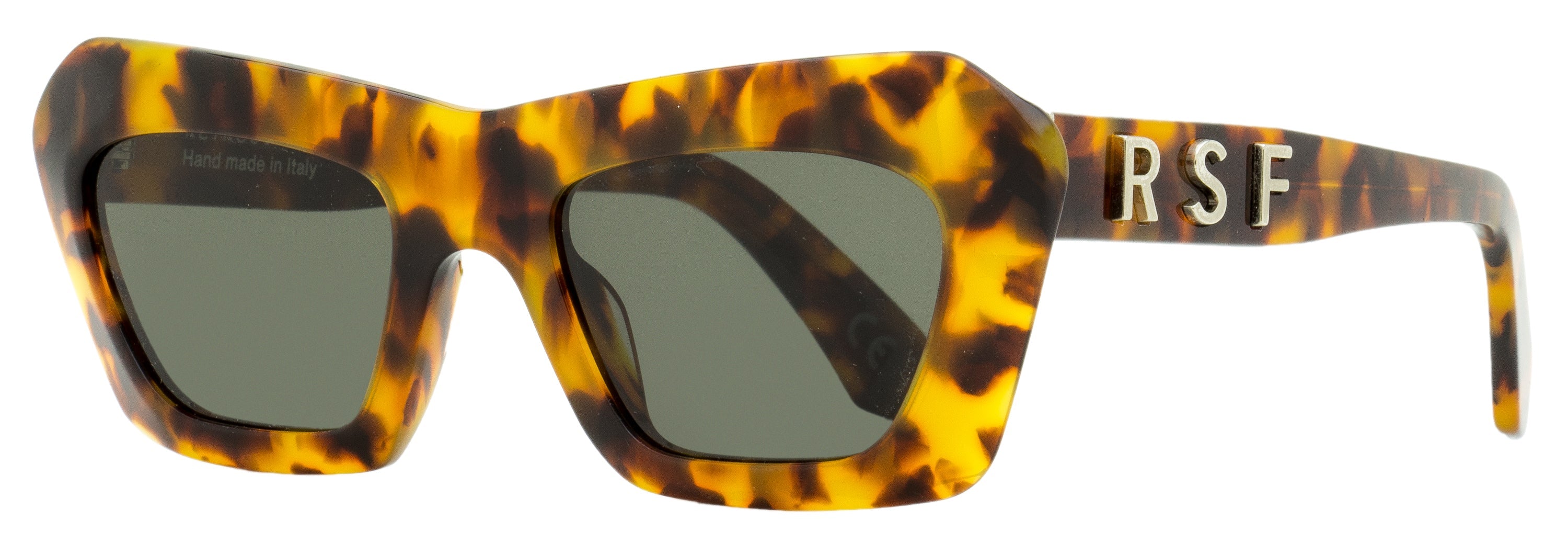 Retrosuperfuture Zenya Cat-Eye Acetate Sunglasses — Brown, view 2