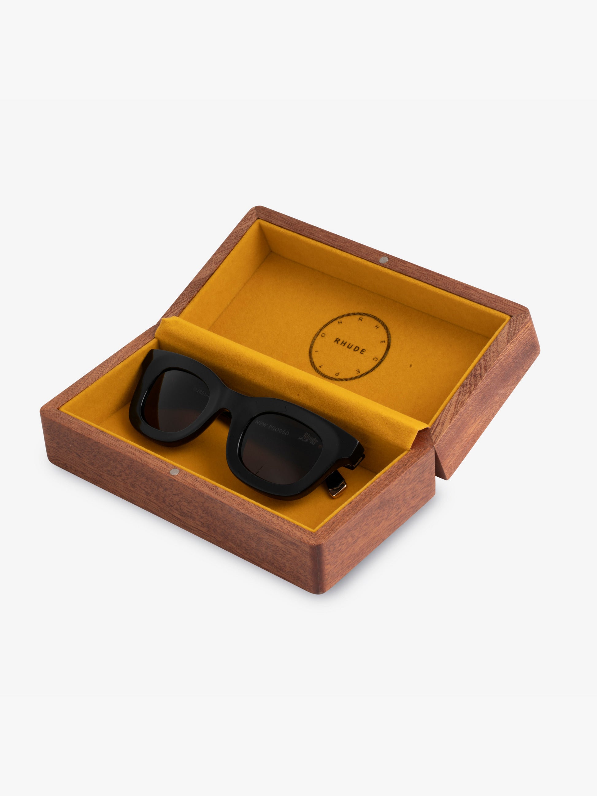 Rhude Mens New Rhodeo Frame Black Clothing, view 2