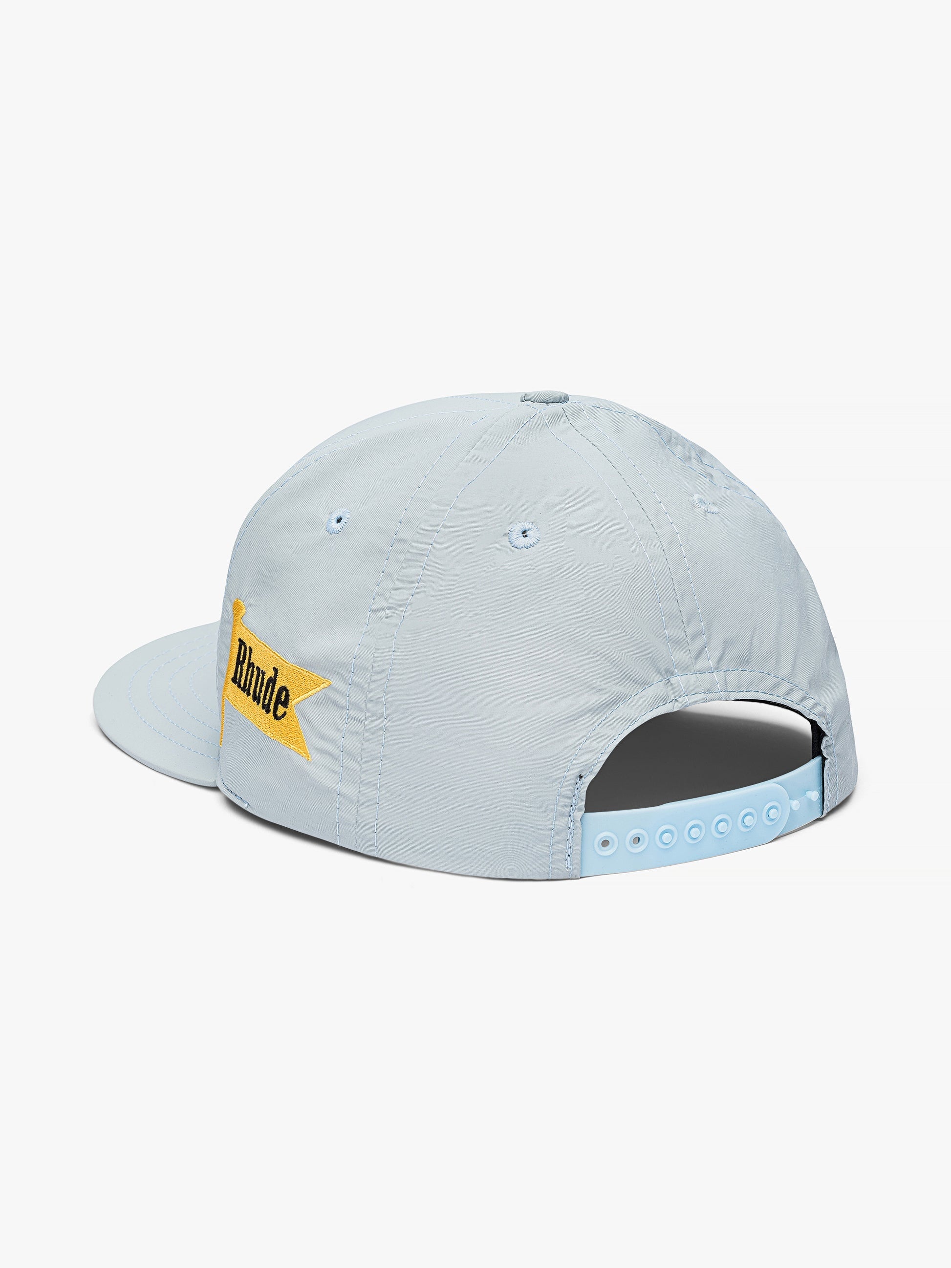 Rhude Mens R-Crown Hat Light Blue Clothing, view 2
