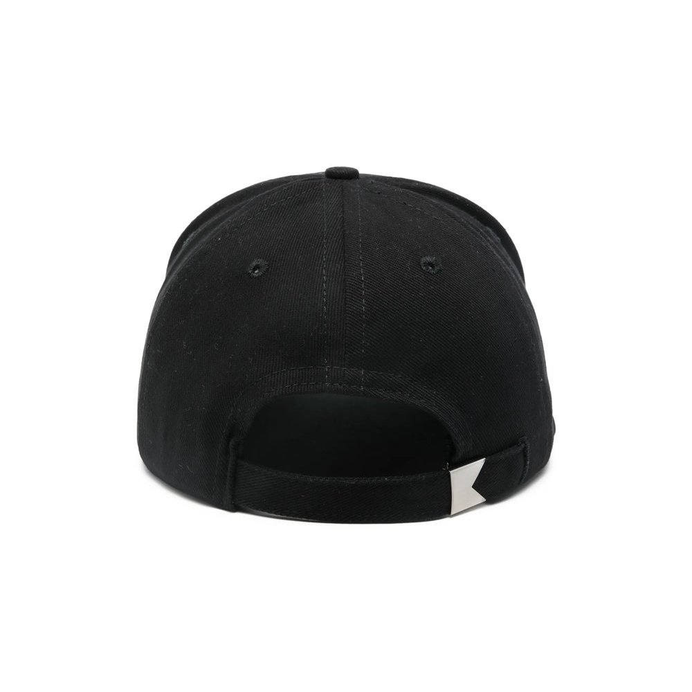 Rhude RHPS26HA01124 Embroidered Yacht Club Baseball Cap — Black, view 2