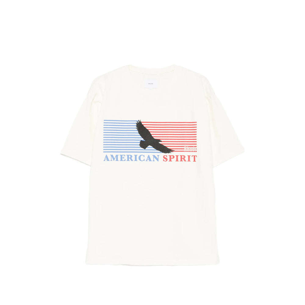 Rhude Graphic Print T-Shirt — White by Rhude