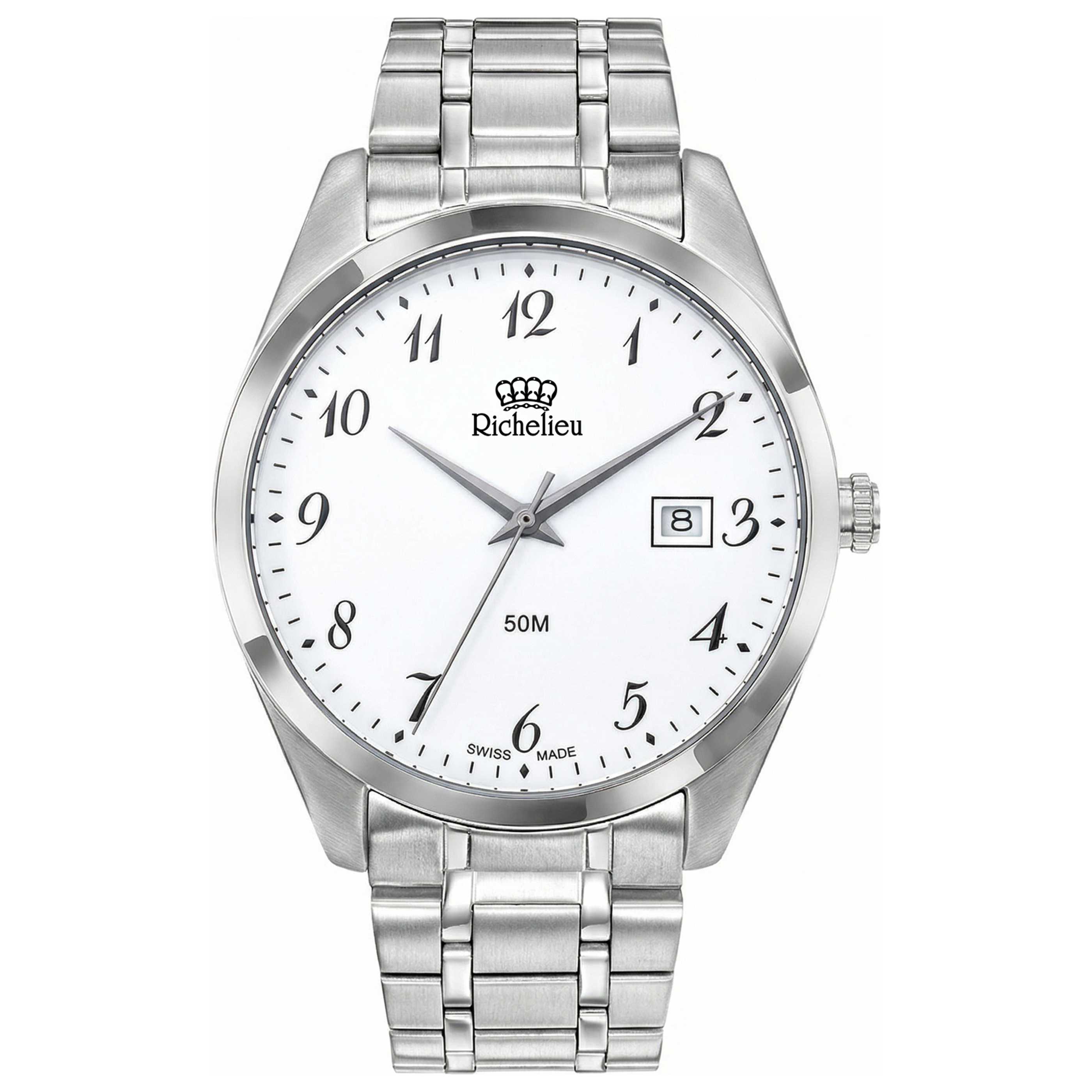 Richelieu Classic Quartz Watch — Silver by Richelieu