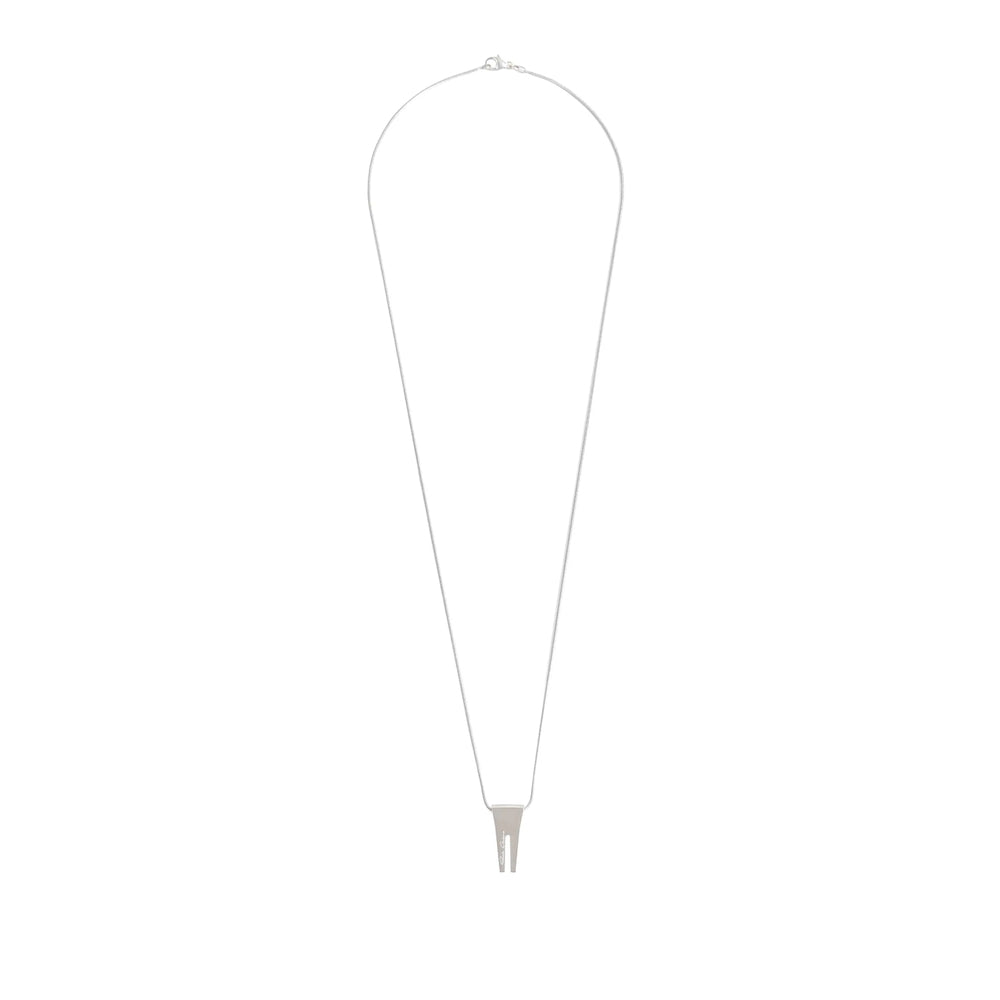 Rick Owens Minimalist Metal Bracelet — Silver by Rick Owens