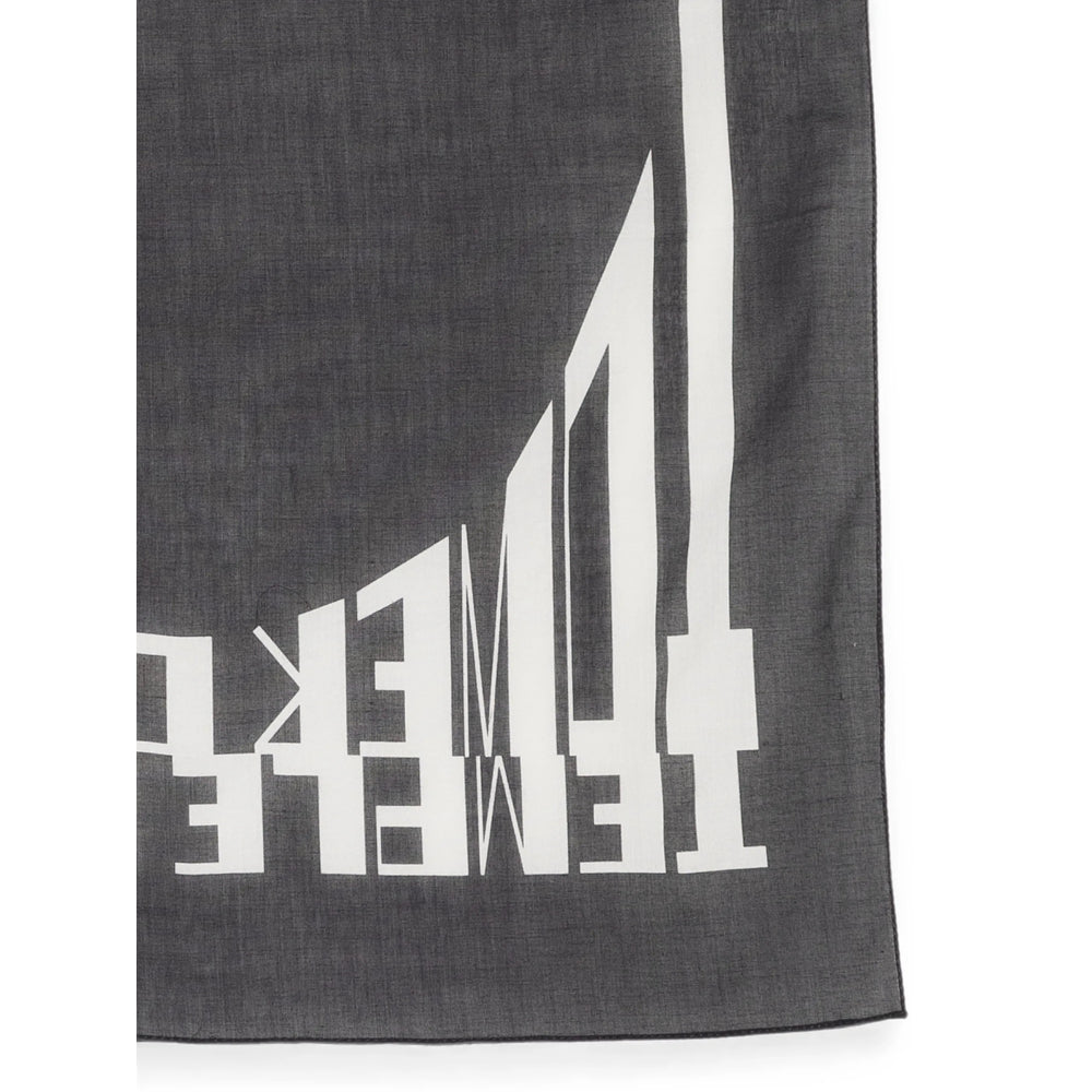 Rick Owens Drkshdw Scaep Scarf — Black, view 3