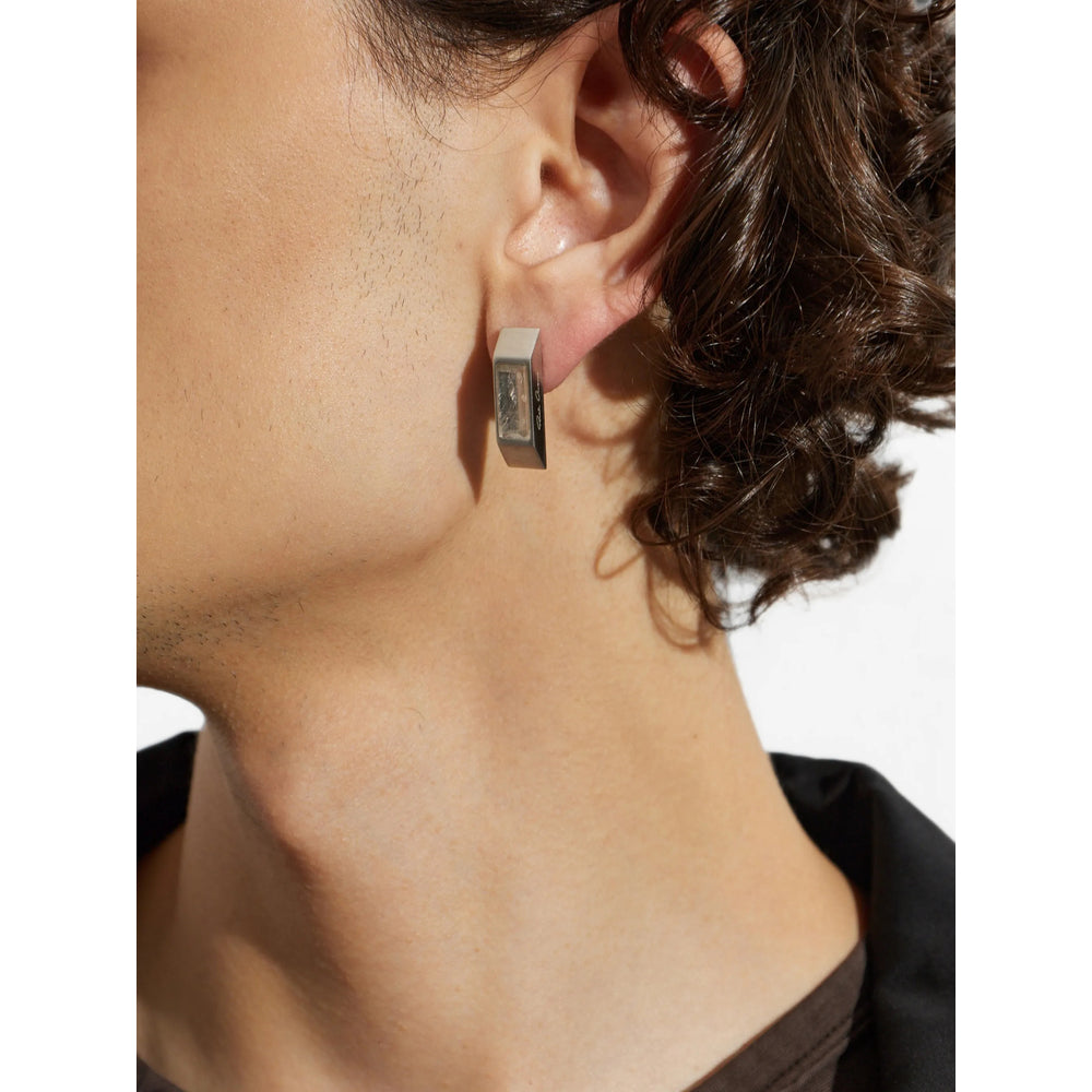 Rick Owens Mmtes Earring — Silver, view 2