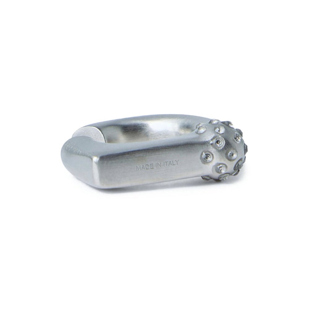 Rick Owens Mmtrs Earring — Silver by Rick Owens