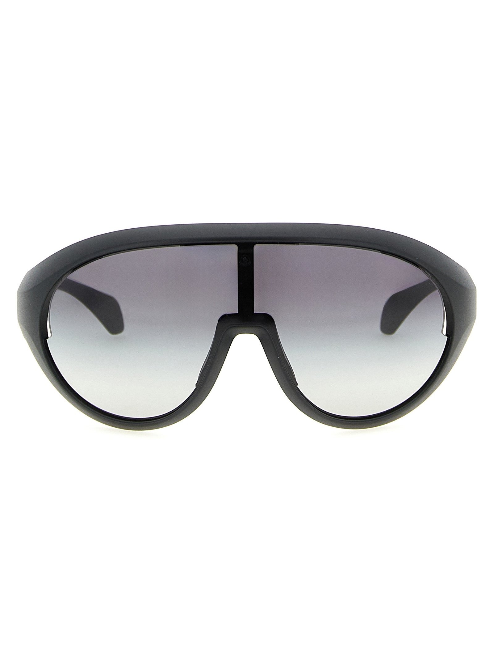 Rick Owens RI327849BM Bio Nylon Mask-Style Sunglasses — Black by Rick Owens