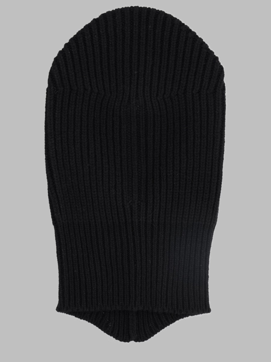 Rick Owens RP02F5490_WSBR09 Balaclava — Black, view 2