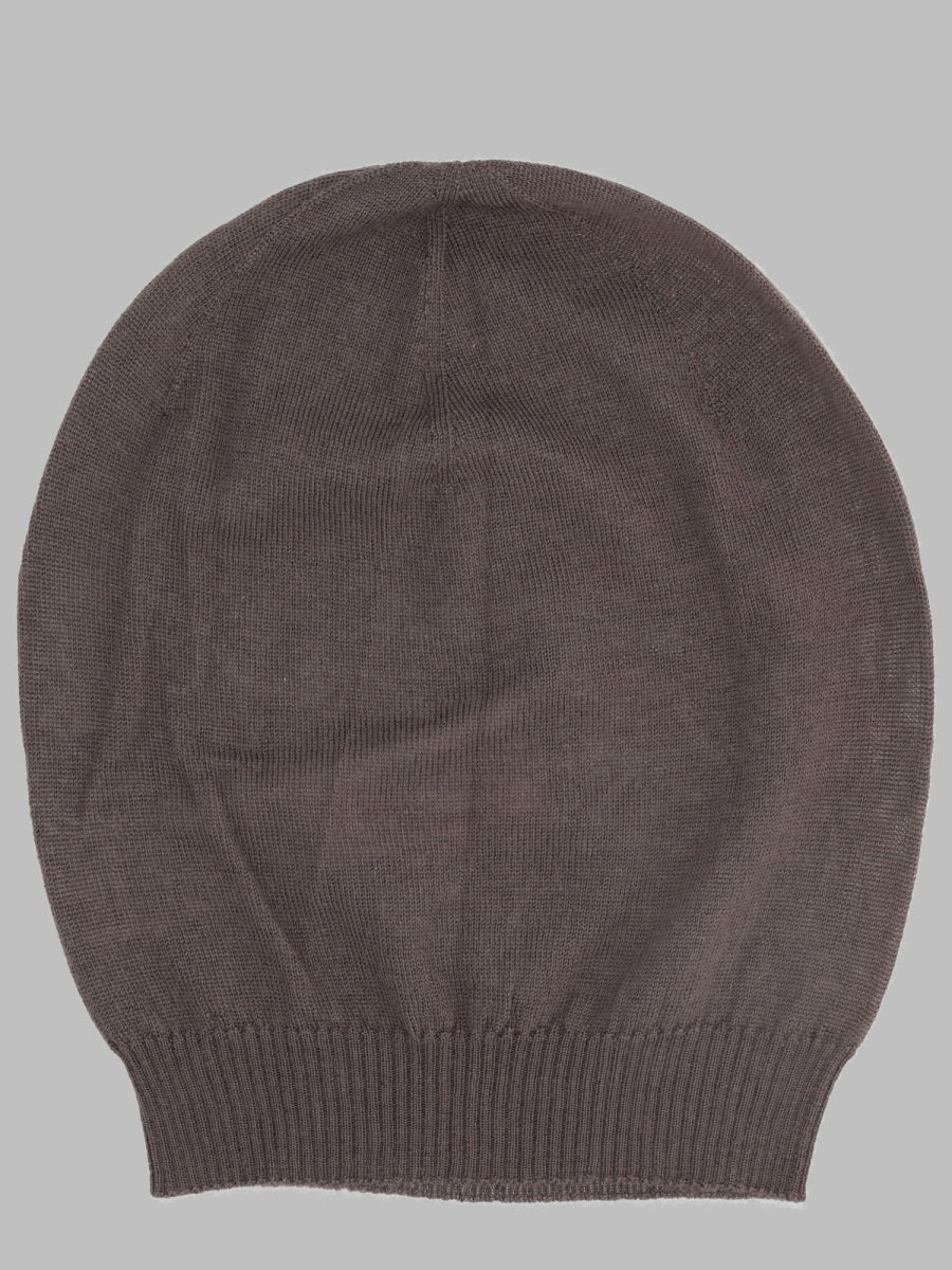 Rick Owens RU02F4494_WS78 Cashmere Winter Hat — Brown by Rick Owens