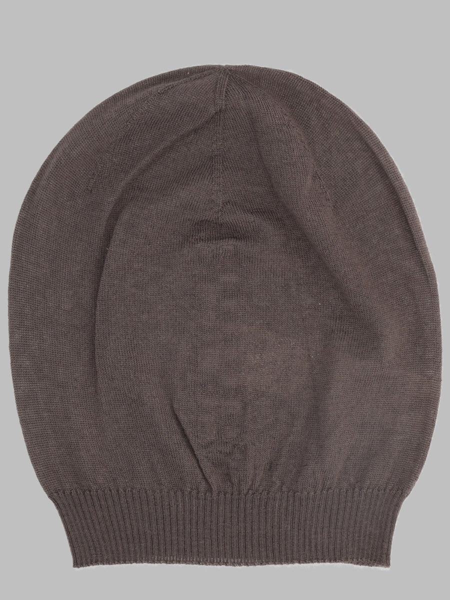 Rick Owens RU02F4494_WS78 Cashmere Winter Hat — Brown, view 2