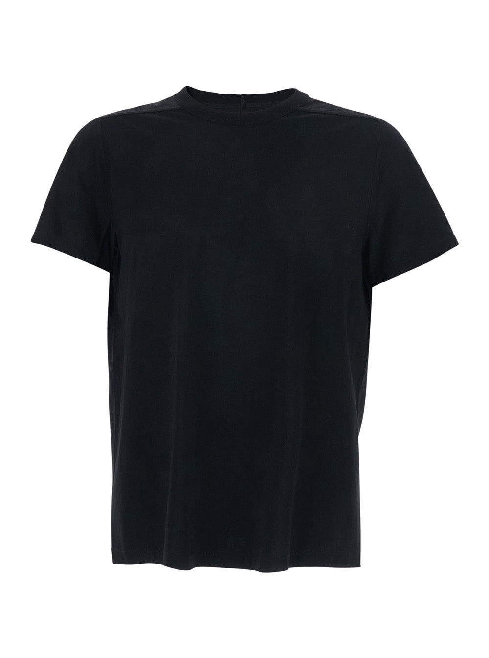 Rick Owens Cotton Crew Neck T-Shirt — Black by Rick Owens
