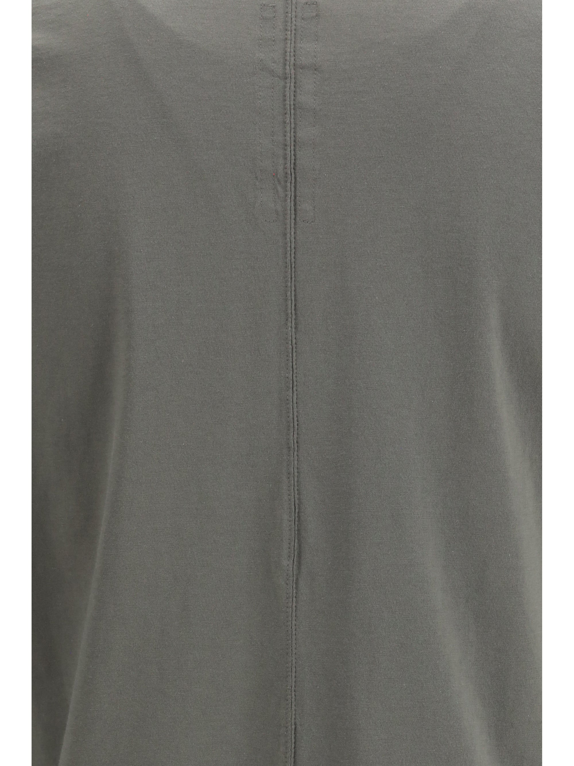 Rick Owens 100% Cotton T-Shirt — Green by Rick Owens