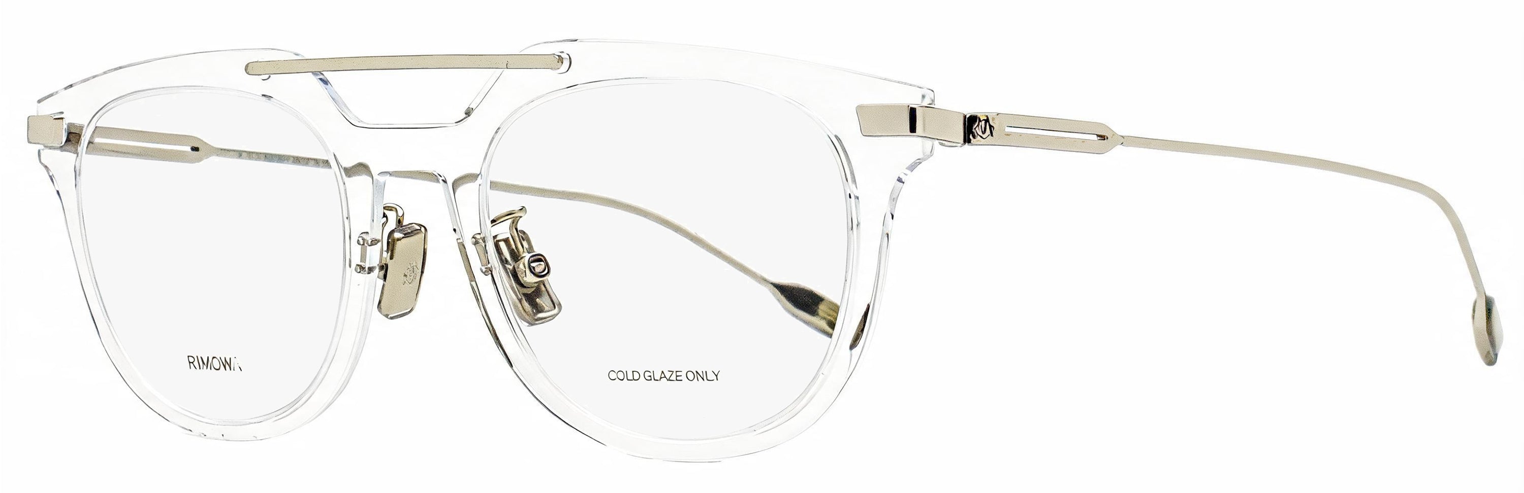 Rimowa RW50005U Lightweight Nylon and Metal Eyeglasses — Clear by Rimowa