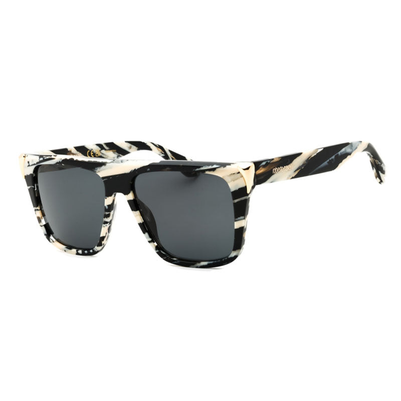 Roberto Cavalli SRC094M0AHH Leopard Pattern Sunglasses — Multicolor, view 2