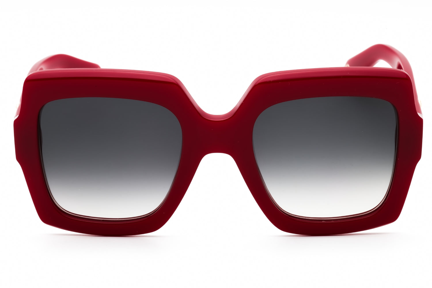Roberto Cavalli SRC108 Oversized Gradient Lens Sunglasses — Red, view 2
