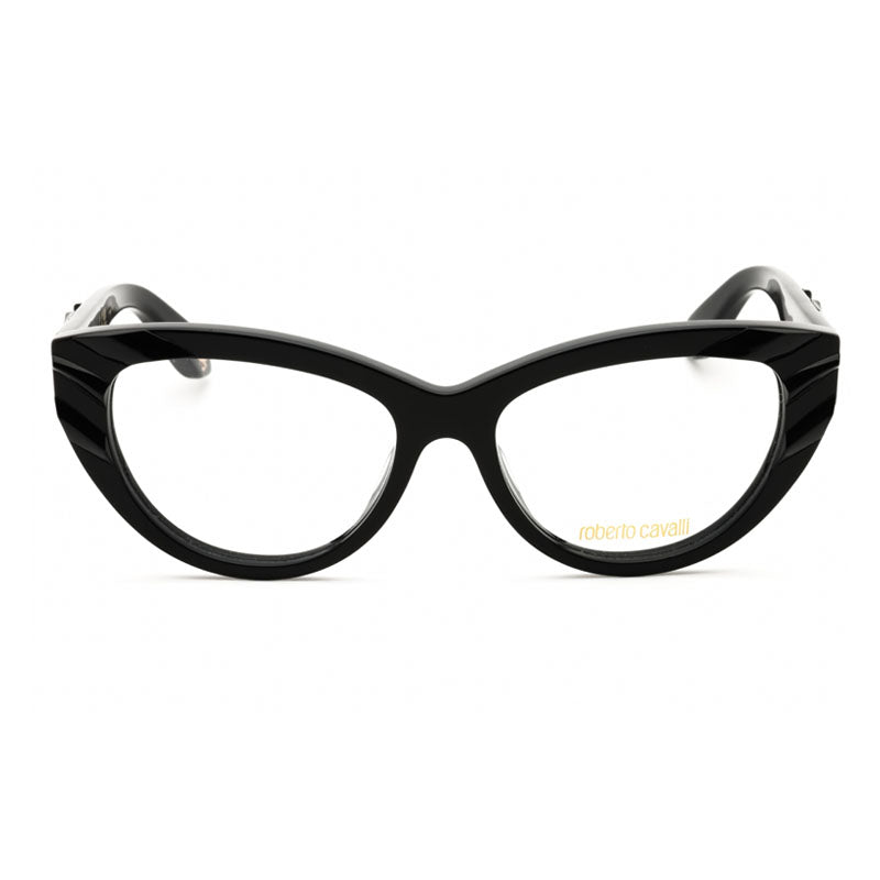 Roberto Cavalli VRC024V Cat-Eye Acetate Eyeglasses — Black, view 2