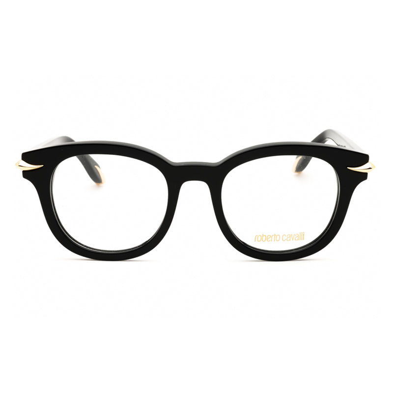 Roberto Cavalli VRC044M Black Frame Eyeglasses — Black by Roberto Cavalli