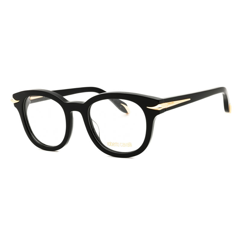 Roberto Cavalli VRC044M Black Frame Eyeglasses — Black, view 2
