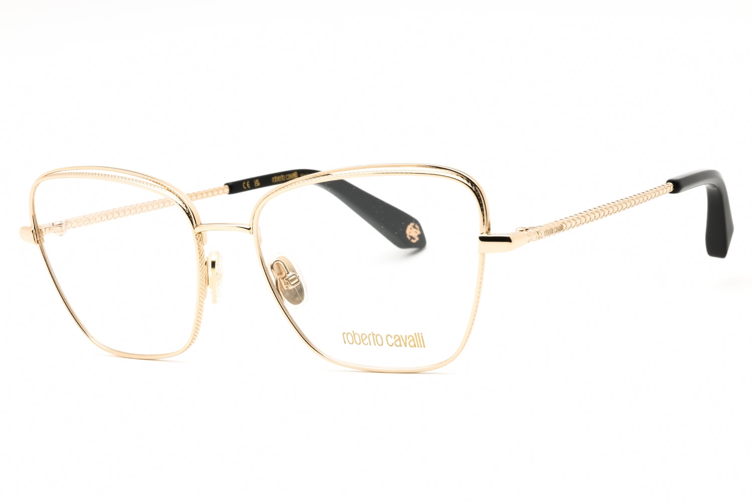 Roberto Cavalli VRC069 Eyeglasses — Rose Gold by Roberto Cavalli