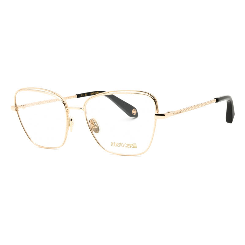 Roberto Cavalli VRC0690300 Cat-Eye Metal Frame Eyeglasses — Rose gold, view 2