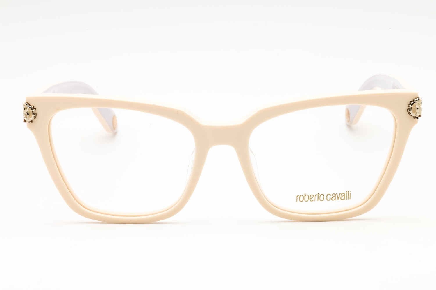 Roberto Cavalli VRC073M Cat Eye Acetate Eyeglasses — Beige, view 2