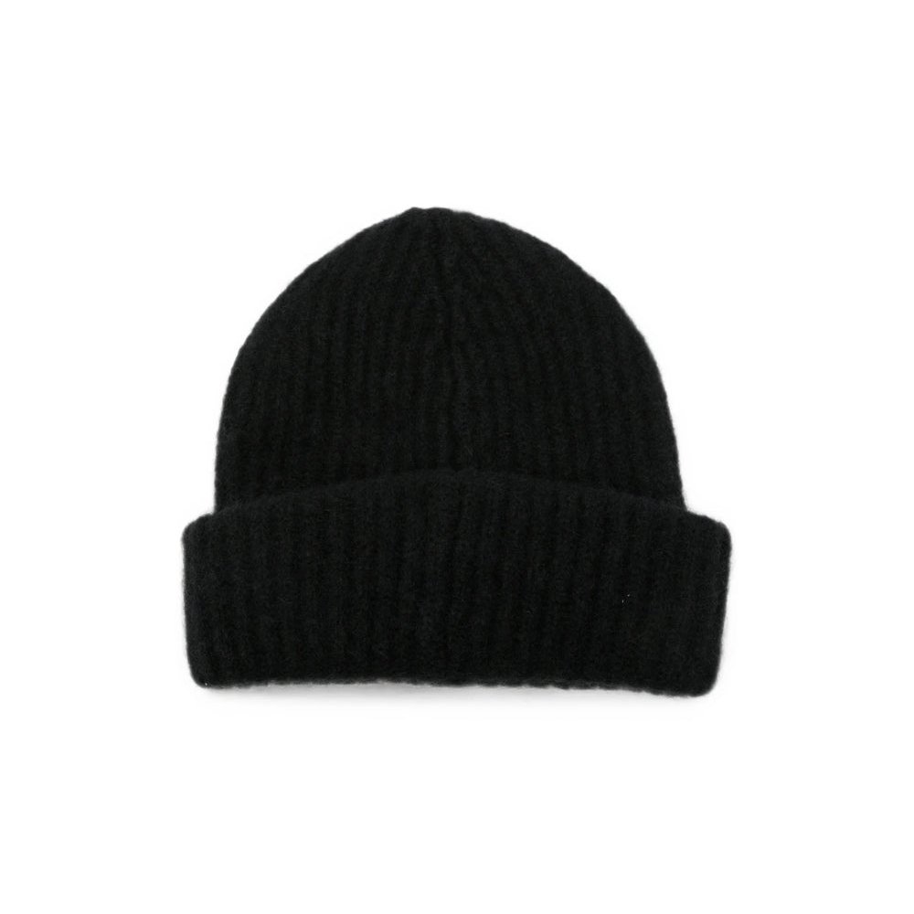Roberto Collina 263MYB32051 Winter Hat — Black by Roberto Collina