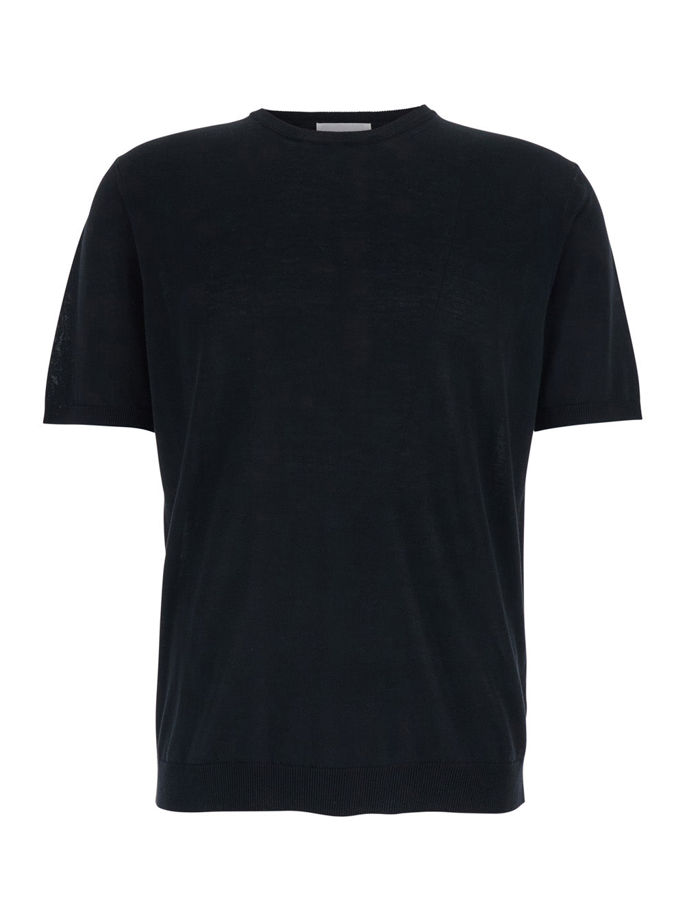 Roberto Collina Crew Neck Cotton T-Shirt — Black by Roberto Collina