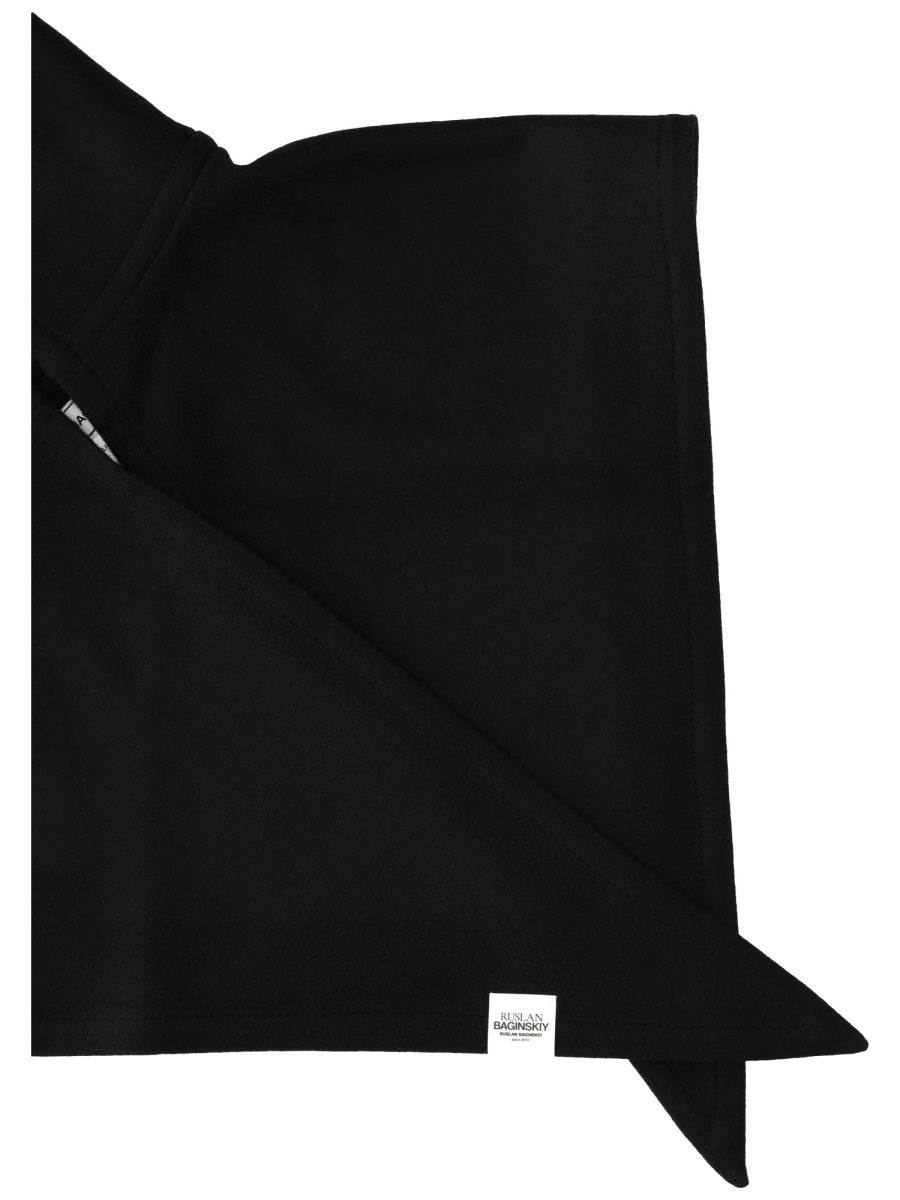 Ruslan Baginskiy HOD033FW25_W-FLTBLACK Polyester Winter Hat — Black, view 2