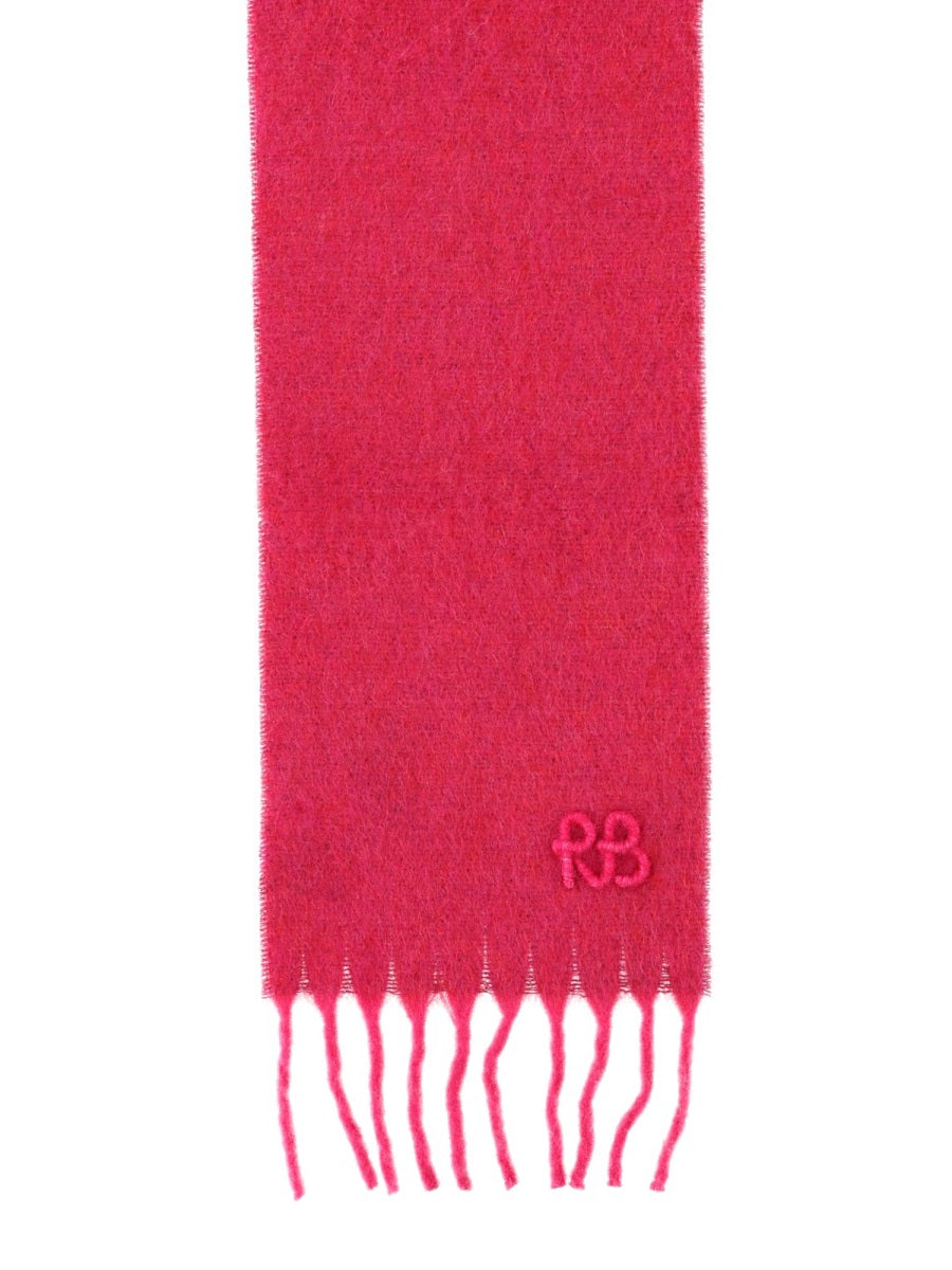 Ruslan Baginskiy Wool Blend Scarf — Pink by Ruslan Baginskiy