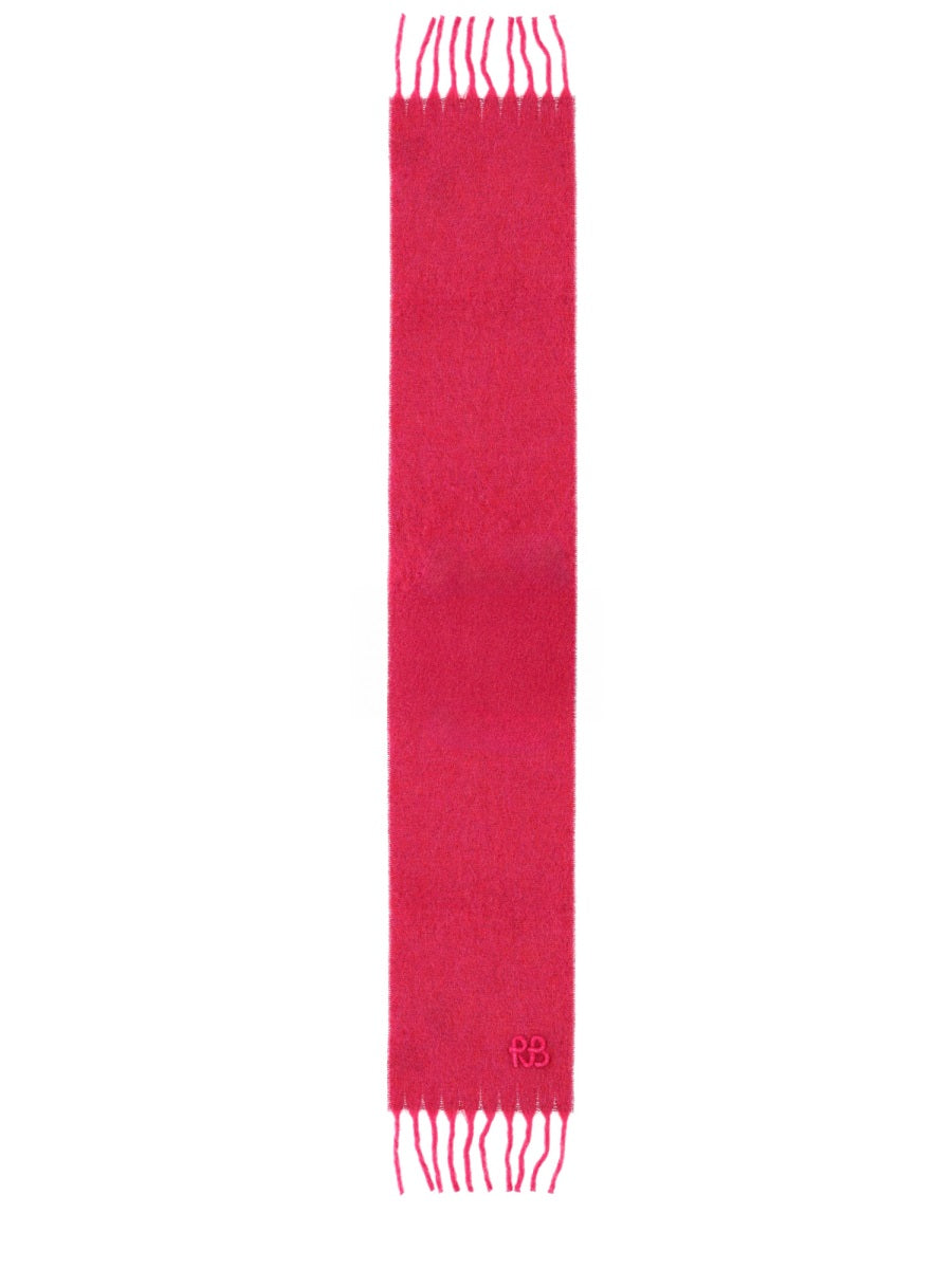 Ruslan Baginskiy Wool Blend Scarf — Pink, view 2