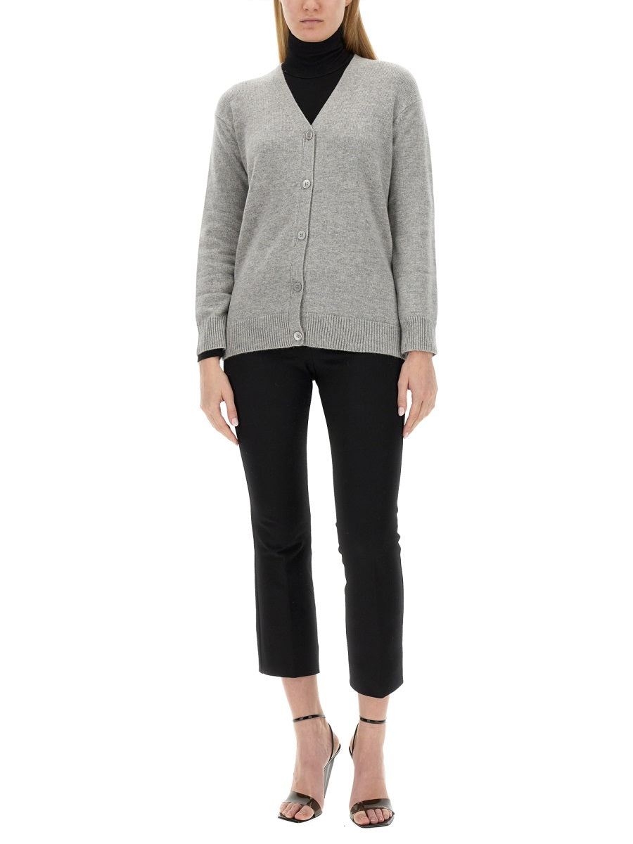 'S Max Mara Jane Cardigan — Gray, view 4