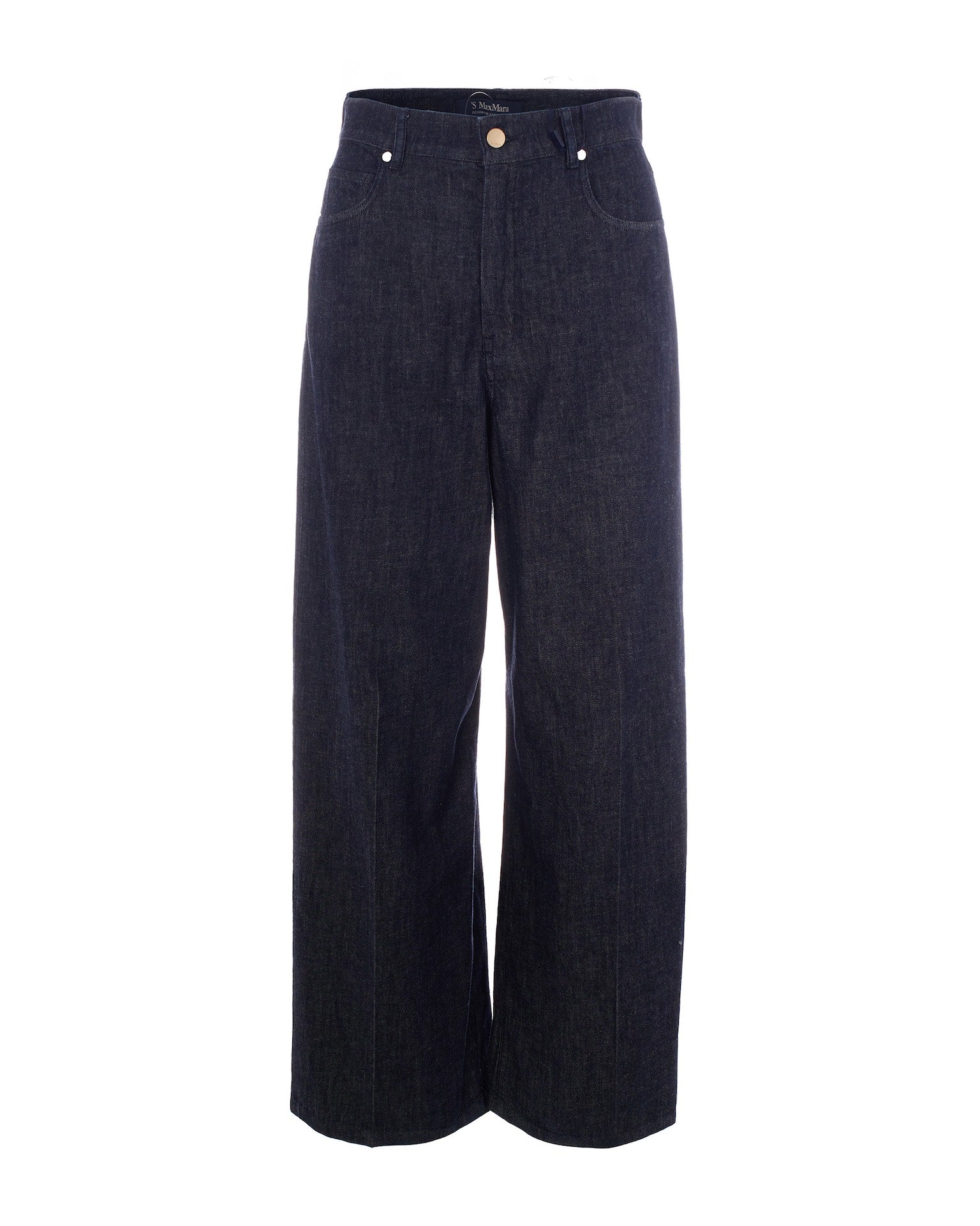 'S Max Mara Straight-Leg Denim Jeans — Navy by 'S Max Mara