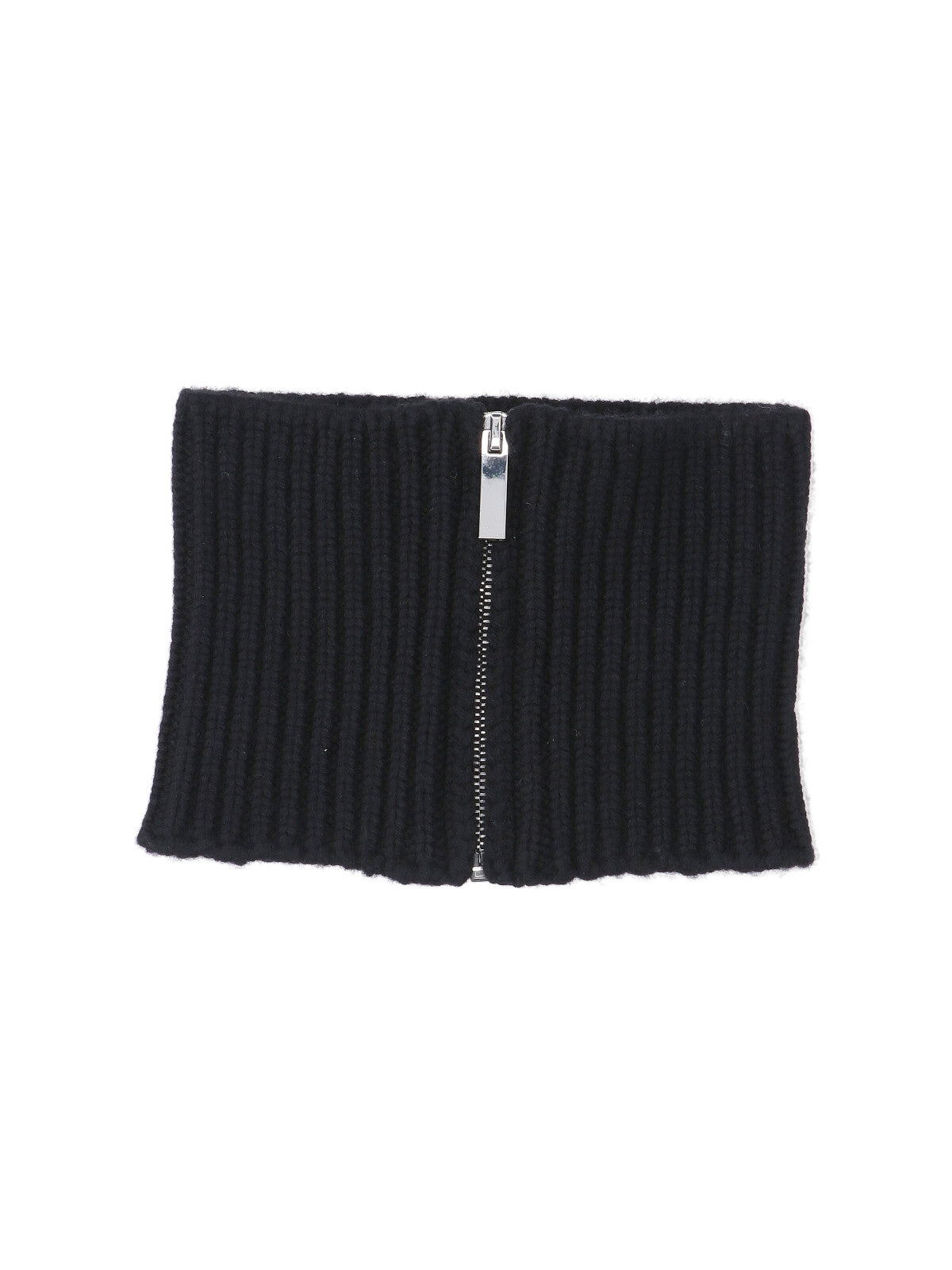 Sa Su Phi Cashmere Ribbed-Knit Scarf — Black by Sa Su Phi
