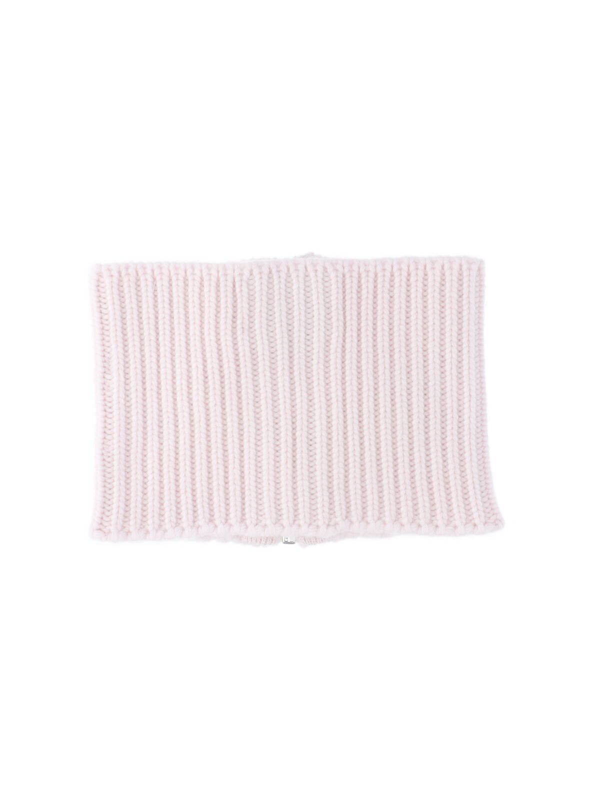 Sa Su Phi Ribbed-Knit Cashmere Scarf — Pink, view 2