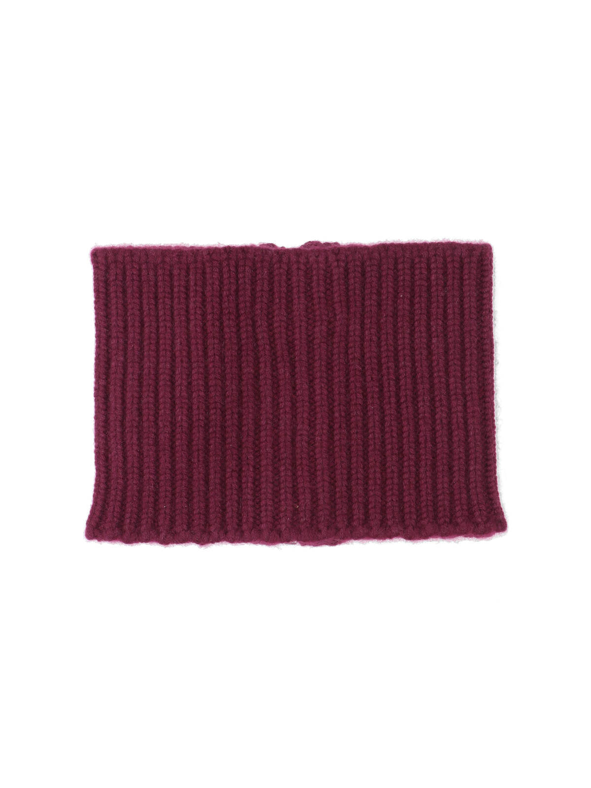 Sa Su Phi Ribbed-Knit Cashmere Scarf — Red, view 2