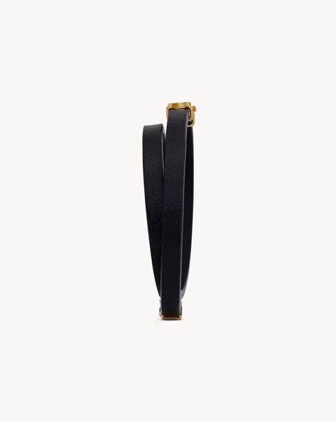 Saint Laurent Bracelet — Black, view 4