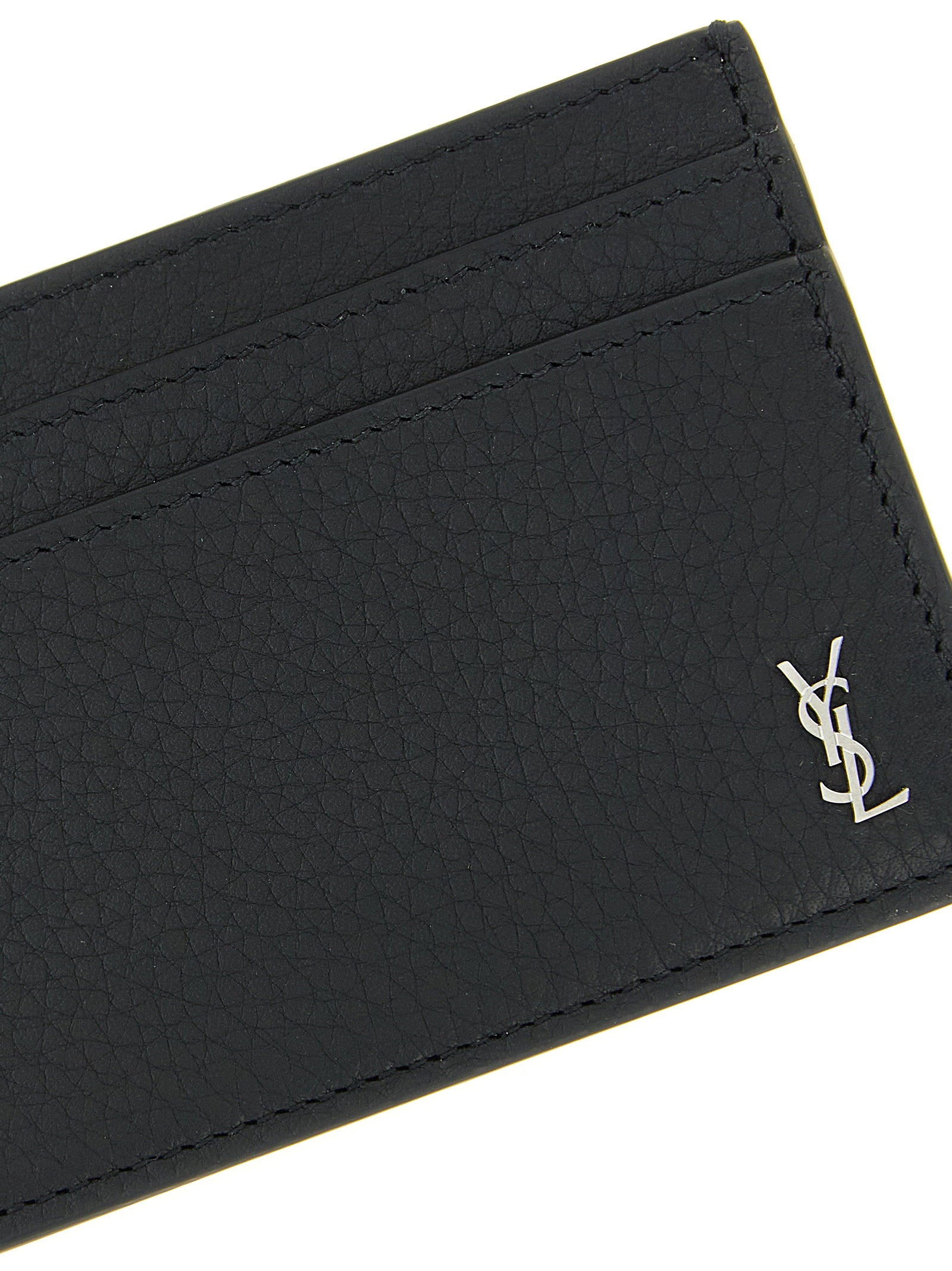 Saint Laurent Card Case — Black, view 3